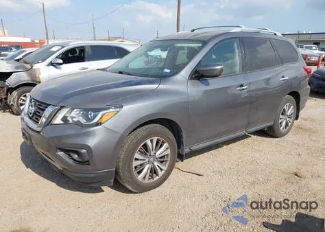 2019 Nissan Pathfinder S из США, поврежденный, VIN 5N1DR2MNXKC606315